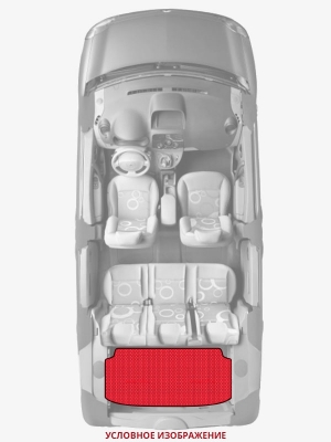 ЭВА коврики «Queen Lux» багажник для Cadillac BLS